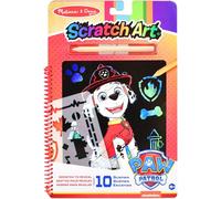 Paw Patrol Melissa & Doug Scratch Art Pad Marshall Scribbler Multiple Taille unique Unisex
