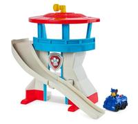 Paw Patrol Mini Quartier Général Tour de Contrôle avec 1 piste pour Véhicules et 1 Véhicule de Chase - Playset - Age 3 ans - Multicolore