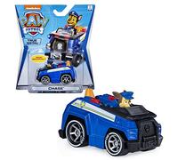 PAW PATROL Mini Véhicules True Metal 1:55 | Série Classique Pat' Patrouille, Figure:Chase