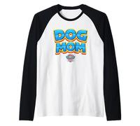 Paw Patrol Mother's Day Dog Mom Manche Raglan