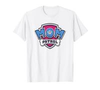 PAW Patrol Mother's Day Mom Patrol Badge T-Shirt
