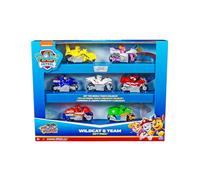 Paw Patrol Moto Pups True Metal, toute l'équipe sur deux Roues - Wildcat & Team Coffret Cadeau