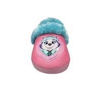 Paw Patrol Nickelodeon Girl's Plush Slipper, (9-10) Pink/Blue