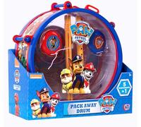 Paw Patrol Pack Away Drum Instruments de Musique pour Enfants, 1383754, Bleu