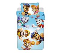 Paw Patrol Parure De Housse De Couette Bébé, 100 x 135/40 x 60 Cm, 100% Coton
