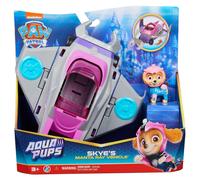 PAW Patrol Vehicule + Figurine Stella Aqua Pups La Pat' Patrouille