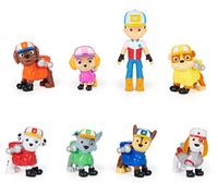 Paw Patrol Pat' Patrouille Big Truck Pups - Multipack Figurines - Rejoins Pat' Patrouille Mission Camion avec Ryder & Les 7 Chiots pour De Grands Sauvetages Jouet Enfant 3 Ans +