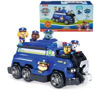 Paw Patrol - Pat Patrouille - Camion Équipe Chase Marcus Stella Ruben Rocky Zuma - Voiture Figurine À Collectionner - Pat Patrouille Jouet - Voiture Enfant - Jouet Enfant 3 Ans et +