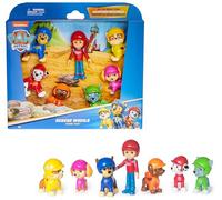 Coffret 7 figurines Paw Patrol Pat'patrouille Rescue Wheels