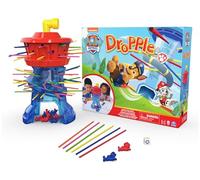 Paw Patrol - Pat Patrouille - Dropple Jeu de Société - Jeu D'Adresse avec Tour & Bâtonnets - Veillez sur Les Chiots - Pat Patrouille Jouet - Jouet Enfant 4 Ans et +