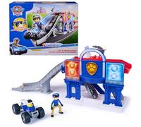 Paw Patrol - Pat Patrouille - Elévateur De Dépannage Search & Rescue Mission Détective - Avec Ryder - Voiture Figurine À Collectionner - Pat Patrouille Jouet - Voiture Enfant - Jouet Enfant 3 Ans Et +