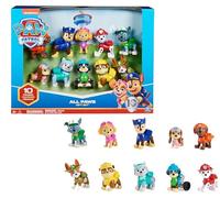 PAW Patrol - Pat Patrouille - Figurines 10e Anniversaire - 10 Figurines Articulées Chase, Marcus, Ruben, Stella, Zuma Et Bien D'Autres - Pat Patrouille Jouet - Cadeau Enfant - Jouet Enfant 3 Ans et +