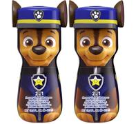 PAW PATROL Pat Patrouille Gel Douche/Shampooing Chase 400 ml (Lot de 2)