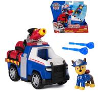 Spin Master – Figurine et véhicule Paw Patrol Fire Rescue Chase – 2 projectiles Multicolore 3 ans+