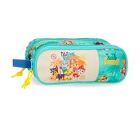Paw Patrol Pat' Patrouille Pawsome Vibes Trousse double bleue 23 x 9 x 7 cm Polyester L, bleu, Trousse double