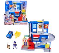 Paw Patrol - Pat Patrouille - Poste De Police Pup Squad Search & Rescue Mission Détective - Voiture Figurine À Collectionner - Pat Patrouille Jouet - Voiture Enfant - Jouet Enfant 3 Ans Et +