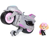 PAW Patrol - Pat Patrouille - Véhicule Figurine Stella Moto Pups - Moto Retro Friction Et Figurine À Collectionner - Pat Patrouille Jouet - Voiture Enfant - Jouet Enfant 3 Ans Et +