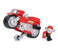 PAW Patrol - Pat Patrouille - Véhicule + Figurine Marcus Moto Pups - Moto Avec Rétrofriction Et Figurine Amovible De Marcus - Pat Patrouille Jouet - Jouet Enfant 3 Ans et +