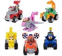 Paw Patrol - Pat Patrouille - Véhicule Figurine Dino Rescue - Voiture Et Figurine Pat Patrouille À Collectionner - Pat Patrouille Jouet - Voiture Enfant - Jouet Enfant 3 Ans et + - Modèle Aléatoire