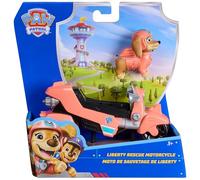 Paw Patrol - Pat Patrouille - Véhicule Figurine Liberty - Voiture Figurine À Collectionner - Pat Patrouille Véhicule - Plastique Recyclé - Voiture Enfant - Jouet Enfant 3 Ans Et +