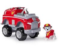 PAW Patrol - Pat Patrouille - Véhicule Figurine Marcus Jungle Pups - Voiture Figurine À Collectionner - Thème Jungle - Pat Patrouille Jouet - Voiture Enfant - Jouet Enfant 3 Ans Et +