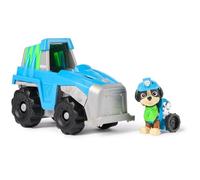 Paw Patrol - Pat Patrouille - Véhicule Figurine Rex - Voiture Figurine À Collectionner - Pat Patrouille Véhicule - Plastique Recyclé - Voiture Enfant - Jouet Enfant 3 Ans Et +