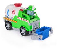 Paw Patrol - Pat Patrouille - Véhicule Figurine Rocky Fire Rescue Mission Pompiers - Voiture Figurine À Collectionner - Bac Et Pince - Pat Patrouille Jouet - Voiture Enfant - Jouet Enfant 3 Ans Et +