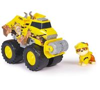 Paw Patrol - Pat Patrouille - Véhicule Figurine Ruben Rescue Wheels - Voiture Figurine À Collectionner - Bulldozer Tout-Terrain - Pat Patrouille Jouet - Voiture Enfant - Jouet Enfant 3 Ans Et +