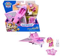 Paw Patrol - Pat Patrouille - Véhicule Figurine Stella Air Rescue - Voiture Figurine À Collectionner - Projectiles Mission Voltige - Pat Patrouille Véhicule - Voiture Enfant - Jouet Enfant 3 Ans Et +