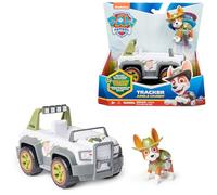 Paw Patrol - Pat Patrouille - Véhicule Figurine Tracker - Voiture Figurine À Collectionner - Pat Patrouille Jouet - Plastique Recyclé - Voiture Enfant - Jouet Enfant 3 Ans Et +