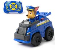 Paw Patrol - Pat Patrouille - Véhicule RC Interactif Chase - Voiture Télécommandée Chase - Effets Lumineux - Figurine À Collectionner - Pat Patrouille Jouet - Voiture Enfant - Jouet Enfant 3 Ans Et +