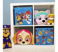 Character World Paw Patrol Lot de 2 boîtes de rangement pliables sous licence officielle Motif tour Idéal pour organiser une chambre d'enfant ou une salle de jeux