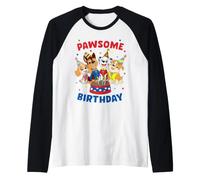 Paw Patrol Pawsome Birthday Cake Manche Raglan