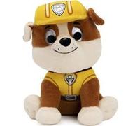 GUND Jouet en peluche officiel Paw Patrol Rubble in Signature Construction Uniforme Uniforme - Animal en peluche à partir de 1 an - 15,2 cm (les styles peuvent varier)
