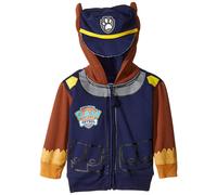 Paw Patrol Petit garon Paw Patrol Chase Costume capuche pour tout-petit Bleu marine 2T