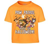 Paw Patrol Prêt pour Halloween Super-héros Skye Rubble Chase Marshall T-Shirt pour Enfants garçons 104 Orange