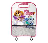 Paw Patrol Protège siège Fille en PVC avec grille. Protège le siège avant de la voiture contre les taches et les éclaboussures.