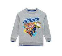 Paw Patrol Pull pour garçons | Le Sweat-Shirt Mighty Movie Boys | Gris | Marchandise Officielle | 18-24 Mois