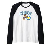 Paw Patrol Pup Chase Badge Manche Raglan