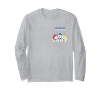 Paw Patrol Pup Trio Group Shot Left Chest Manche Longue