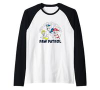Paw Patrol Pups Always On Duty Neon Trio Graphic Manche Raglan