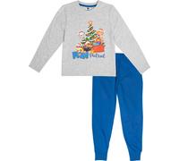 Paw Patrol Pyjama garçon - Christmas Enfants Hiver Pyjama Set Noël manches longues avec pantalon Gris/Bleu 98/104