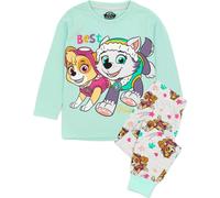 Paw Patrol - Pyjama pour enfant manches longues NS6982 (104) (pétrole/gris)