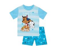 Paw Patrol Pyjamas pour garçons | Pyjamas d'été pour garçons | Vêtements de Nuit Courts pour garçon | Bleu 3-4 Ans
