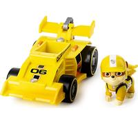 PAW Patrol , Ready, Race, Rescue, Véhicule de luxe Race & Go de Ruben avec effets sonores, pour les enfants à partir de 3 ans