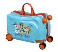 Paw Patrol Reis Trolley Ride-on, Multicoloured, Hard Shell Trolley with Swivel castors
