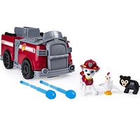Paw Patrol, Ride n Rescue, Coffret Transformable 2 en 1 (décor et Camion), à partir de 3 Ans (Marcus ou Chase envoyé de manière aléatoire)