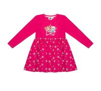 PAW PATROL Robe à manches longues pour fille - Coton - Motifs Skye et Everest - Taille 98-128, Rose, 110
