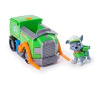 Paw Patrol Rocky's - Camion de Recyclage Transformable avec Outils Pop-up et Chariot élévateur Mobile, à partir de 3 Ans