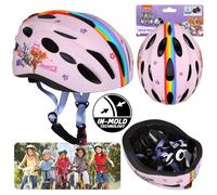 Marvel Spider-Man Casque de vélo pour Enfants Rouge, Sportif, léger, Adjustable 52-56 cm